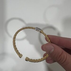 Italian Gold and Silver Women's Bracelet